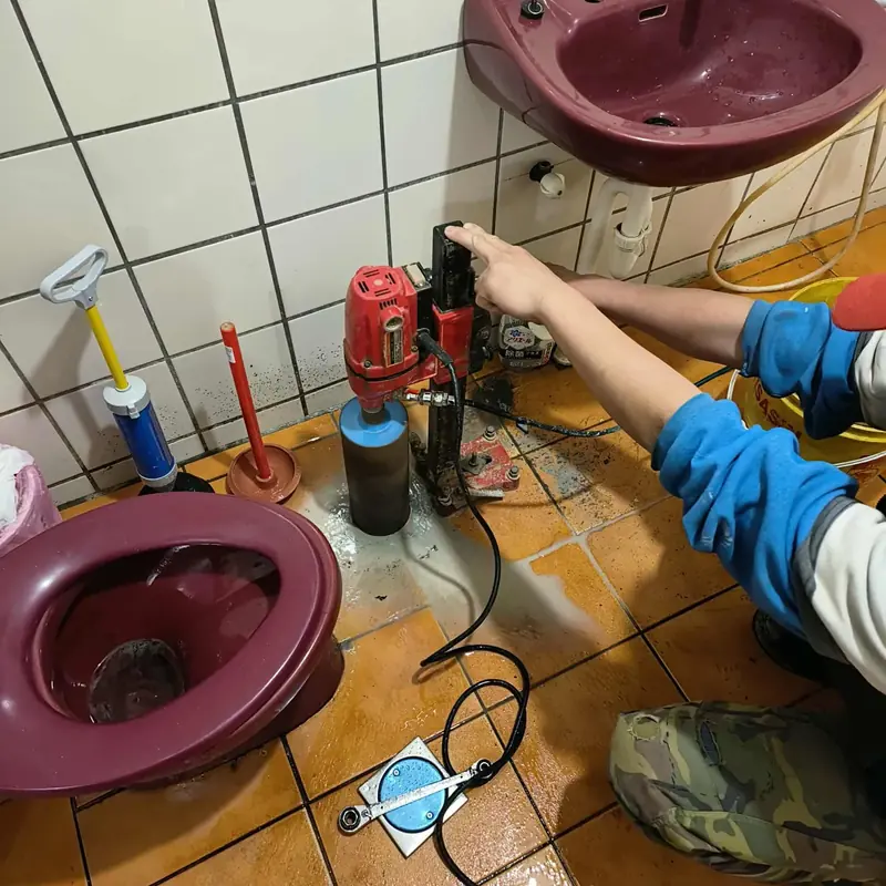 給排水管線實際施工照片